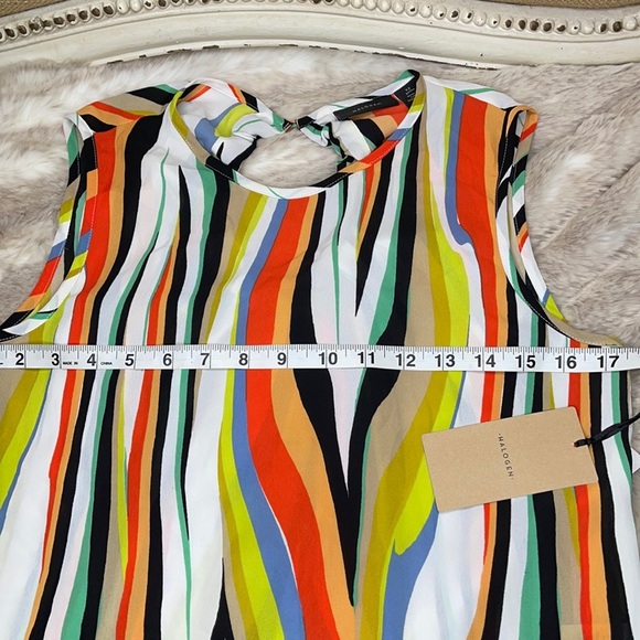 Halogen | Sleeveless, Striped Top, NWT - Picture 4 of 7